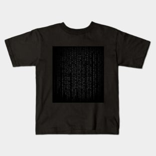 Computer coding background Kids T-Shirt